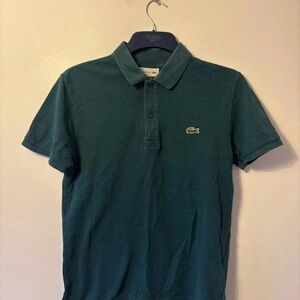 Lacoste Men's Teal Polo Shirt
